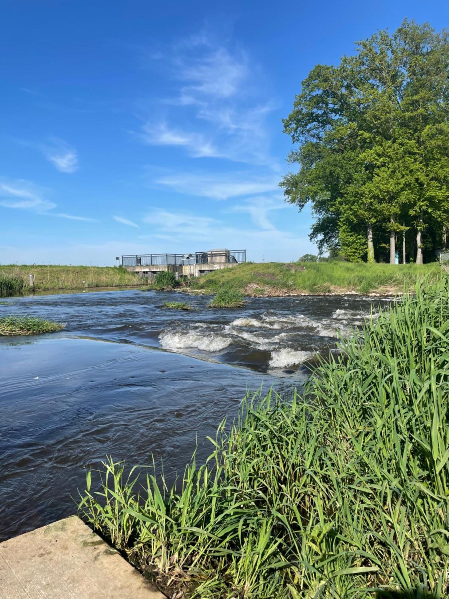 Ferienhaus Direkt An Der Hase Quakenbrück Exterior foto
